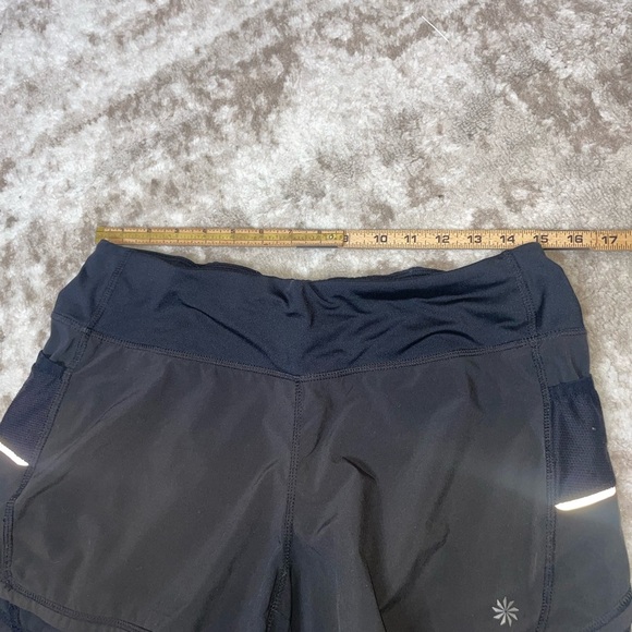 Athleta black running shorts SZ M - Picture 5 of 7